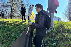 Studenti gymnázia a SOŠ uklízí Vyškov