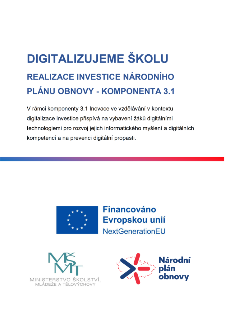 NPO digitalizujeme školu